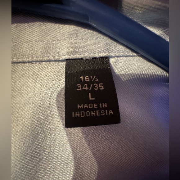 Tommy Hilfiger Blue Dress Shirt - Picture 5 of 5